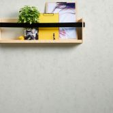 A.S. Création Unitapete #Hygge Vliestapete einfarbig weißgrau 