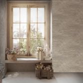 Livingwalls abstrakte Tapete My Home My Spa Vliestapete Feminine Powdery Home graubeige, silber 