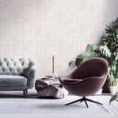 Livingwalls Art Déco Tapete My Home My Spa Vliestapete Feminine Powdery Home weißgrau, gold 