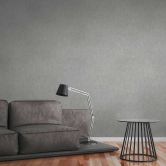 Unitapete Grau - Einfarbige Vliestapete Esszimmer - Tapete Wohnzimmer Flur 