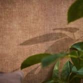 Beige textured plain wallpaper - elegant wall design - non-woven wallpaper 