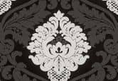 A.S. Création Vliestapete Bling Bling Barocktapete mit Ornamenten Glitzereffekt schwarz, weiß 