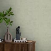 Tapete Vlies botanisch - dezentes Blätterdesign in Taupe & Naturton 