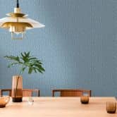 A.S. Création non-woven wallpaper The BOS - modern striped wallpaper blue, silver 