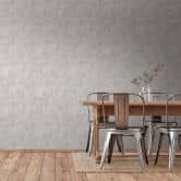 A.S. Création Papier peint intissé The BOS - Aspect pierre Aspect béton Gris clair, Gris 