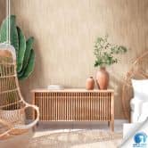 Tapete in Holzoptik Natur Beige - Vliestapete in Holzstruktur - Tapezieren ohne Kleister 