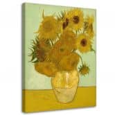 Leinwandbild, Sonnenblumen - V. van Gogh Kunstdruck 