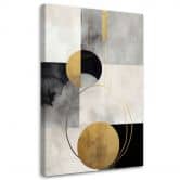 Leinwandbild, Geometrisches Boho-Muster 