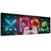 Leinwandbild, Spielkonsole für Gamers 