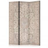 Paravent, Raumteiler freistehend, Trennwand - Desert Nights - Ornamented Persian Carpet in Muted Colors 