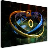 Leinwandbild, Controller Spiele 