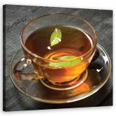 Leinwandbild, Eine Tasse Tee 