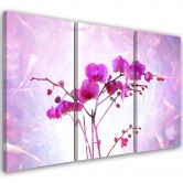 Leinwandbild 3 teilig, Essentielle Orchidee 