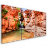 Leinwandbild 3-teilig, Grand Canyon Landschaftsbild 