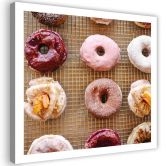 Leinwandbild, Leckere Donuts 