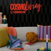 COSMOPOLITAN 3D wallpaper black metallic - luxury designer non-woven wallpaper living room 