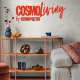 COSMOPOLITAN Blattmuster Tapete Creme Weiß - florale Vliestapete Esszimmer Küche 