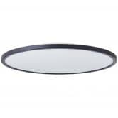 Aufbaupaneel Claire, schwarz, Ø 54,1 cm, Innenleuchte, Neutralweiß 