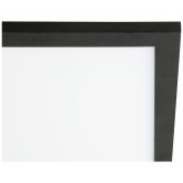 Deckenleuchte Constantin, schwarz, 39,5 x 39,5 cm, LED Panel, Neutralweiß 