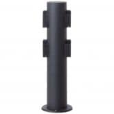 Außenlampe Fenja, schwarz, 40 x 11 cm, Metall Außenleuchte 