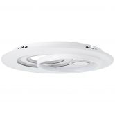 Deckenleuchte Haily, weiß, 49,5 x 6 cm, LED-Deckenleuchte, dimmbar 