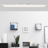 Deckenleuchte Jolien, weiß, 119,5 x 29,5 cm, Deckenlampe 