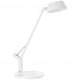 Tischleuchte Julius, weiß, 52 x 17,1 cm, Innenleuchte mit Wireless-Charging-Funktion 