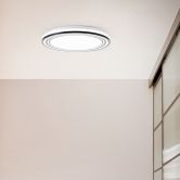 Wand- und Deckenleuchte Kian, schwarz, 7 x 49 cm, Metall Led-lampe 