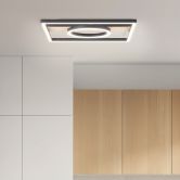 Deckenleuchte Leopold, braun, 5,5 x 42 cm, Holz Lampe 