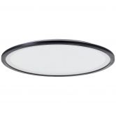 Deckenleuchte Liz, schwarz, 3 x 50 cm, Glitzeroptik 