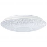Deckenleuchte Luke, metallic, 9,5 x 42 cm, Deckenlampe 
