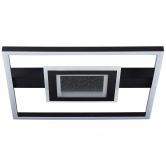 Deckenleuchte Marlies, schwarz, 5 x 37,5 cm, Metall Glitzereffekt 