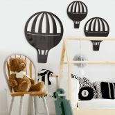 Acryldeko Fesselballon 