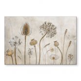 Wandbild Trockenblumen - Disher - Alu-Dibond 