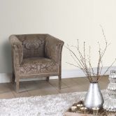 Crinkle cut behangpapier, vliesbehang Erismann Versailles beige 