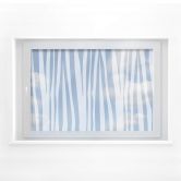 Fensterdekor Zebra Muster 2 