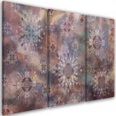 Leinwandbild 3 teilig, Mosaik der Sterne 
