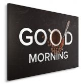 Leinwandbild, Guten Morgen Kaffe 