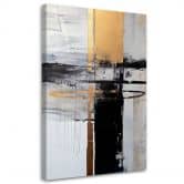 Canvas, gouden glamour abstractie 