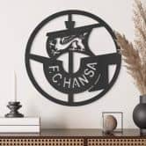 MDF Decoratie FC Hansa Rostock Logo - 45 cm 