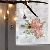 Sticker pour fenêtre Étoile de Noël  