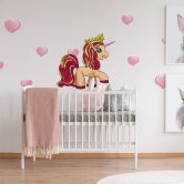 Wandtattoo Filly Unicorn Romance Cordelia 