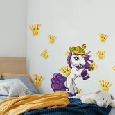 Muursticker Filly Unicorn - Party Bianca 