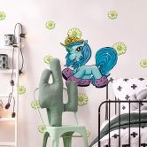Wandtattoo Filly Unicorn Friendship Karkadan 