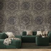 Fototapete Mandala Boho Antikgold - Bloomery Decor 