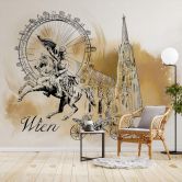 Fototapete Wien - Love your City 