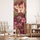 Mucha - Amethyst - Wall Mural 