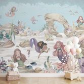 Kinderzimmer Fototapete Magisches Unterwasserreich der Meerjungfrauen - Oliver Robins 
