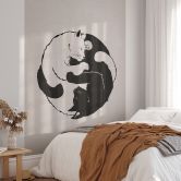 Fototapete Katzen Ying & Yang - Tunaboylu 
