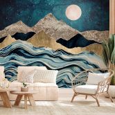 Fototapet SpaceFrog Designs - Indigo Blue 